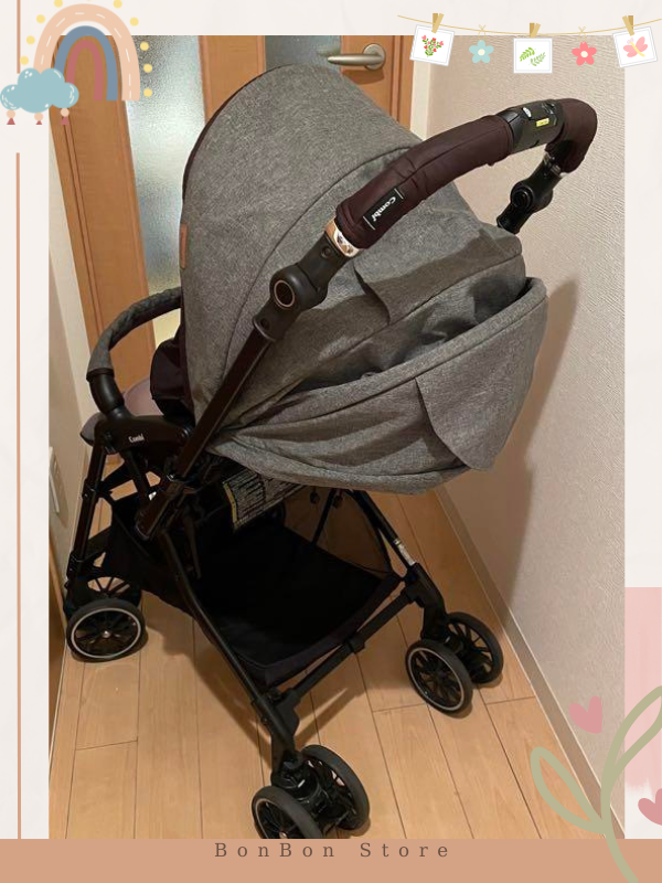 Combi Sugocal Simplight xám mới 96%
