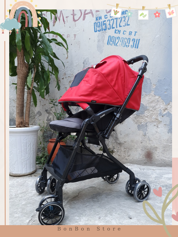 Combi Sugocal Compact đỏ có đệm khí mới 96%