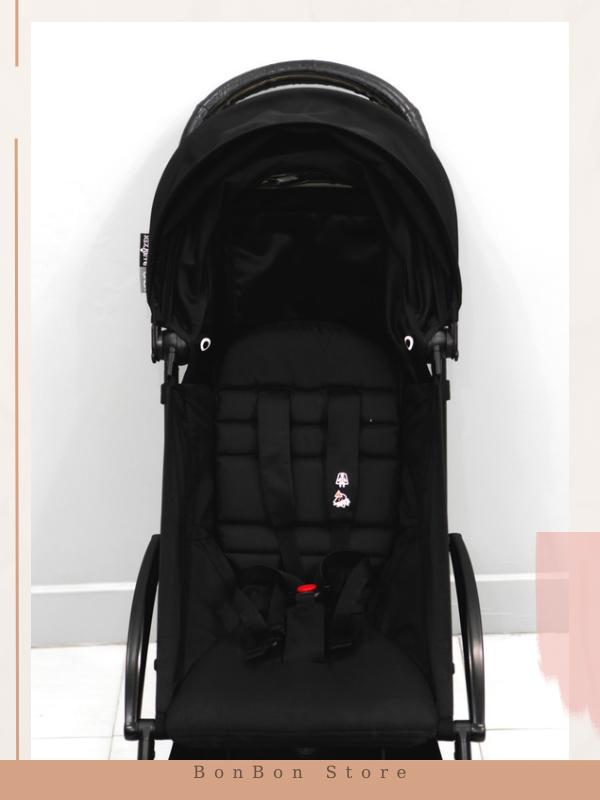 Babyzen Yoyo+ 6+ đen khung đen mới 95%