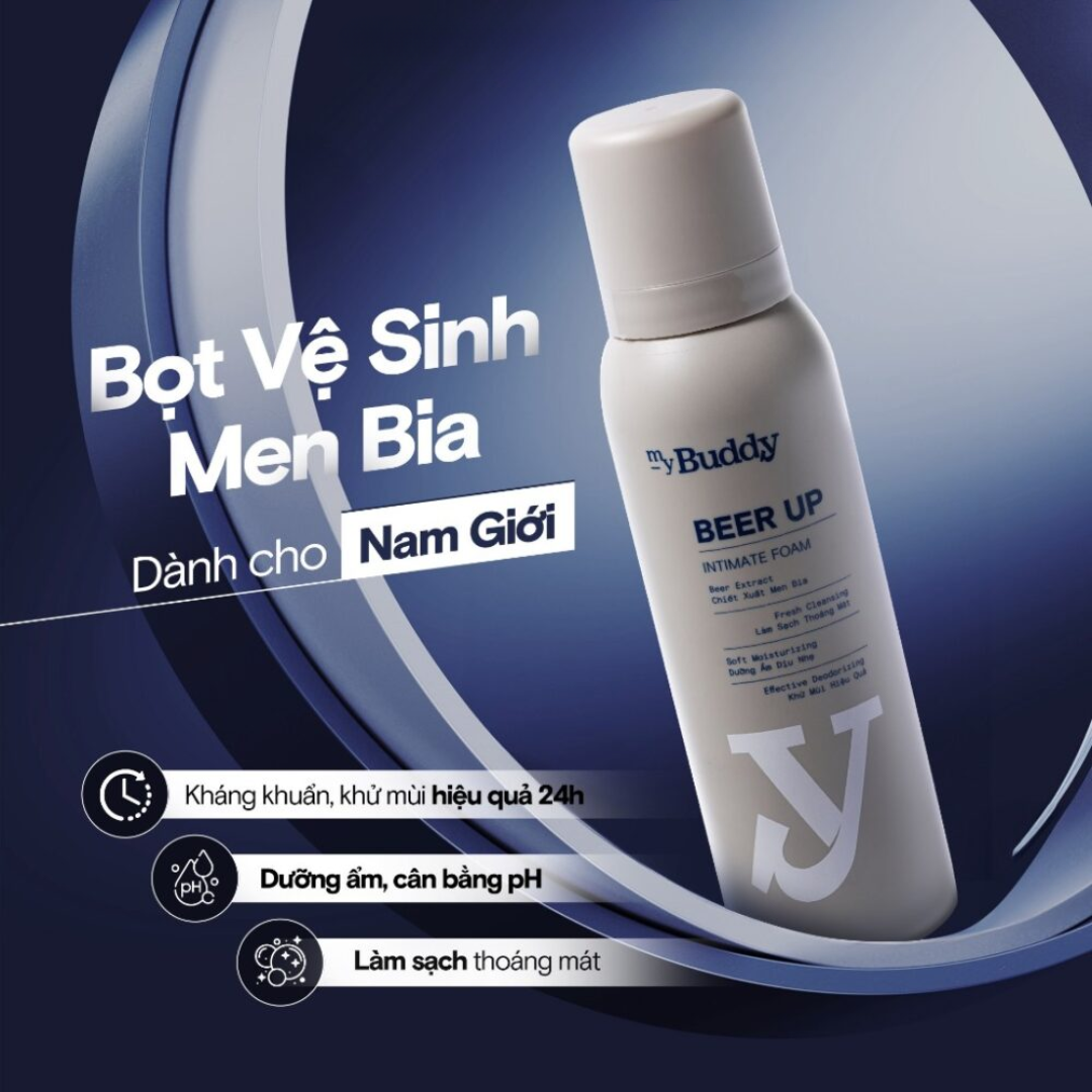 Dung Dịch Vệ Sinh Nam My Buddy Beer Up - Chai 150ml
