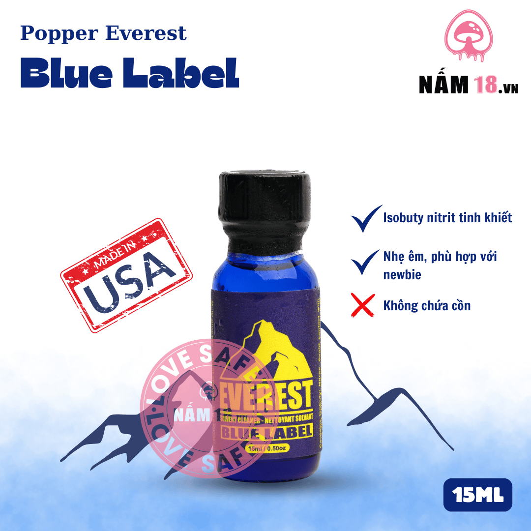Popper Everet Blue Label