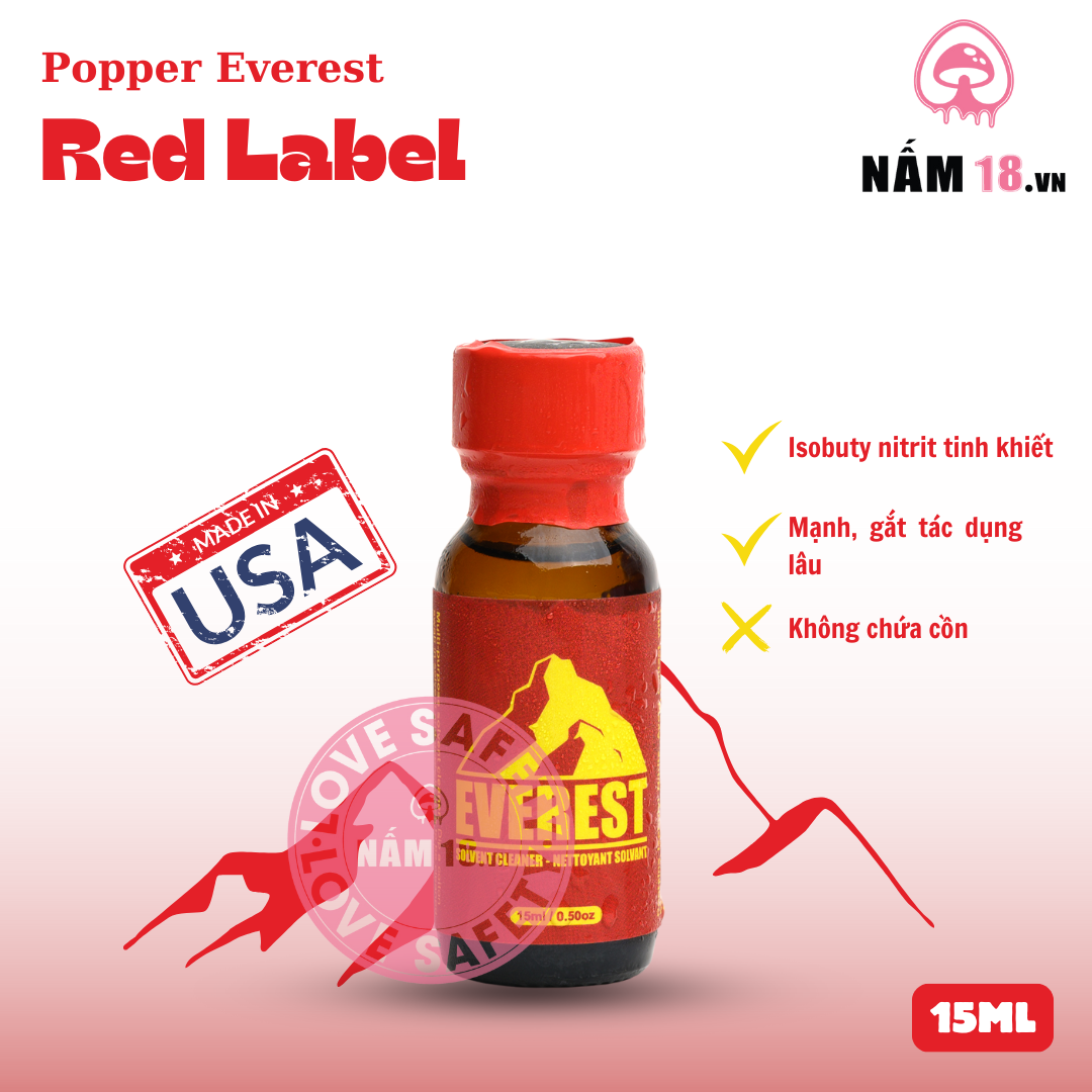 Popper Everet Red Label
