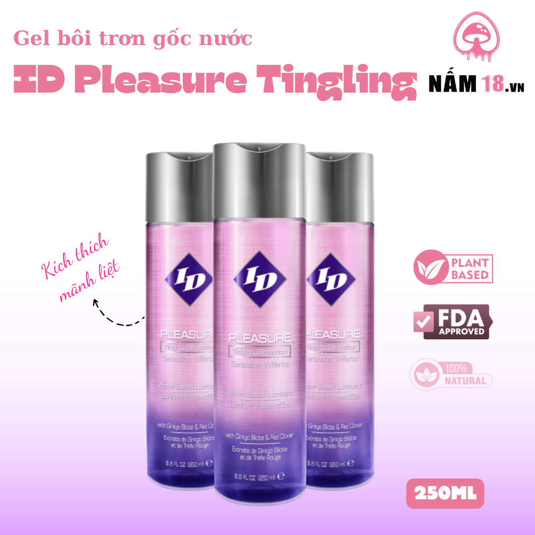 Gel Bôi Trơn Tăng Khoái Cảm ID Pleasure Tingling