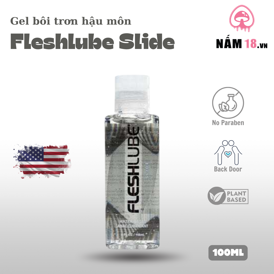 Gel Bôi Trơn Hậu Môn Fleshlube Silde