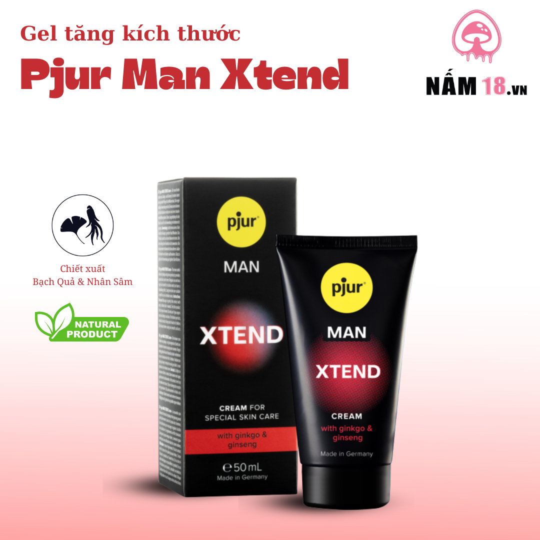 Gel Tăng Kích Thước Dương Vật Pjur Man Xtend