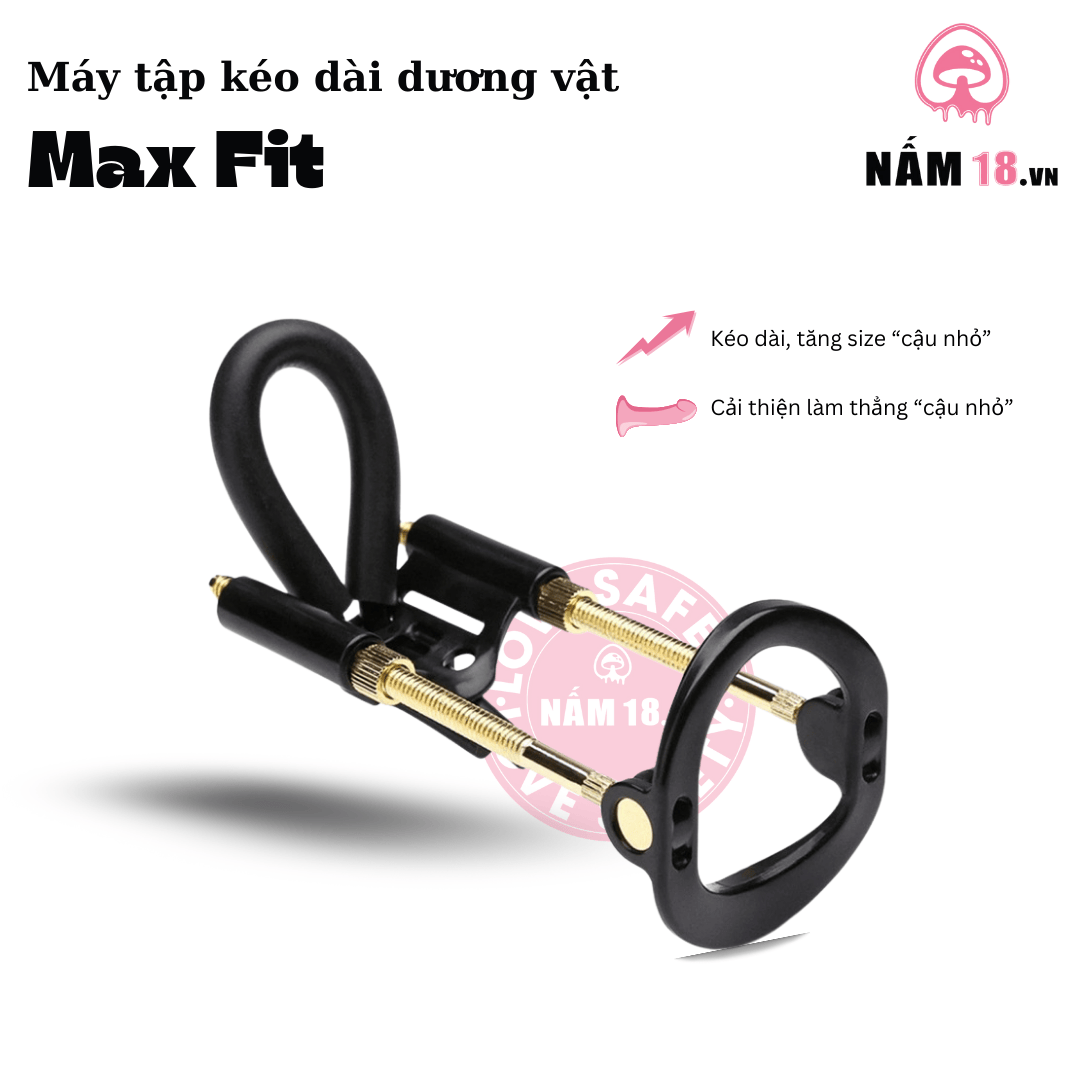 Máy Tập Kéo Dài, Làm Thẳng Dương Vật Max Fit