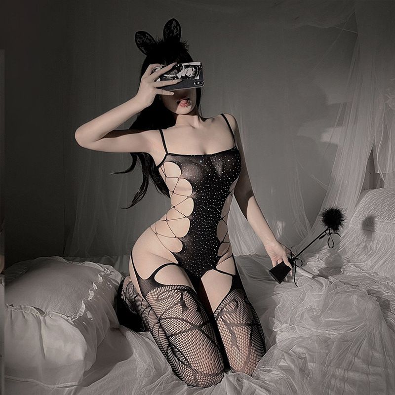 Bộ Bodysuit Cosplay Sexy Trend Lưới ST01