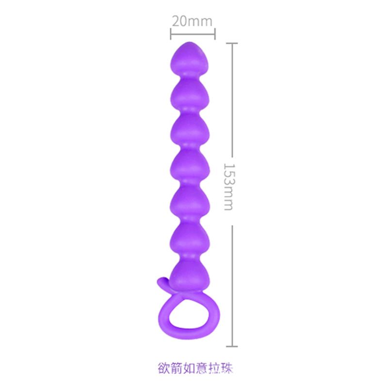 Chuỗi Hạt Kích Thích Hậu Môn Anal Beads Silicone
