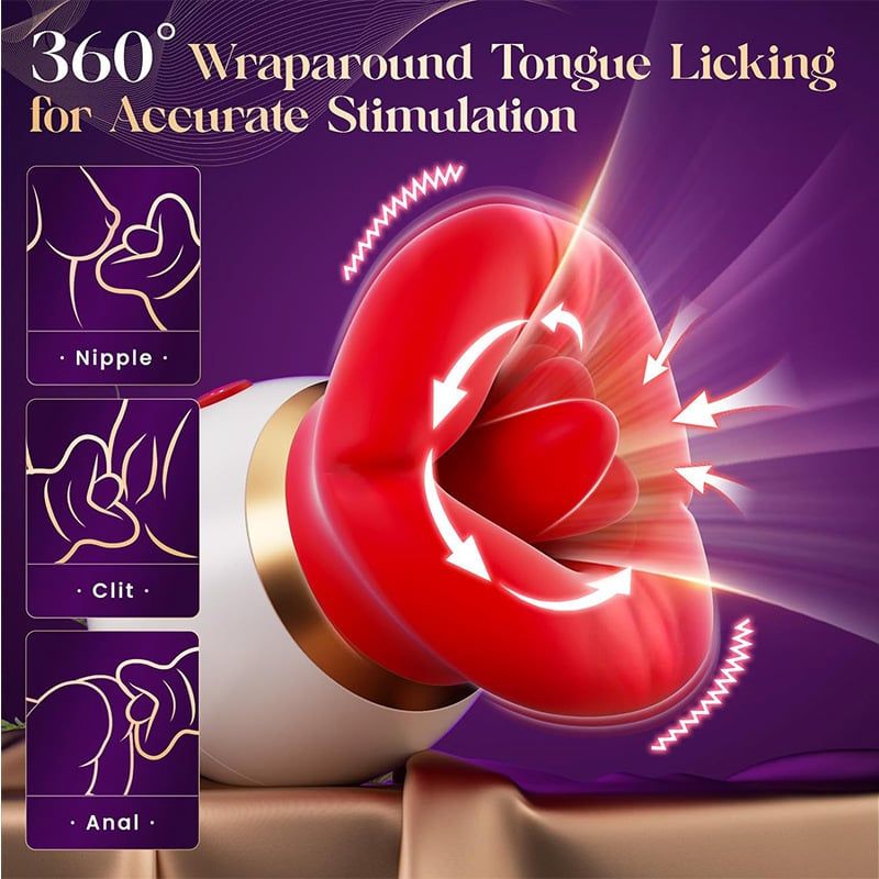 Lưỡi Rung Liếm Oral Sensation 10 Chế Độ Rung - Sạc Điện
