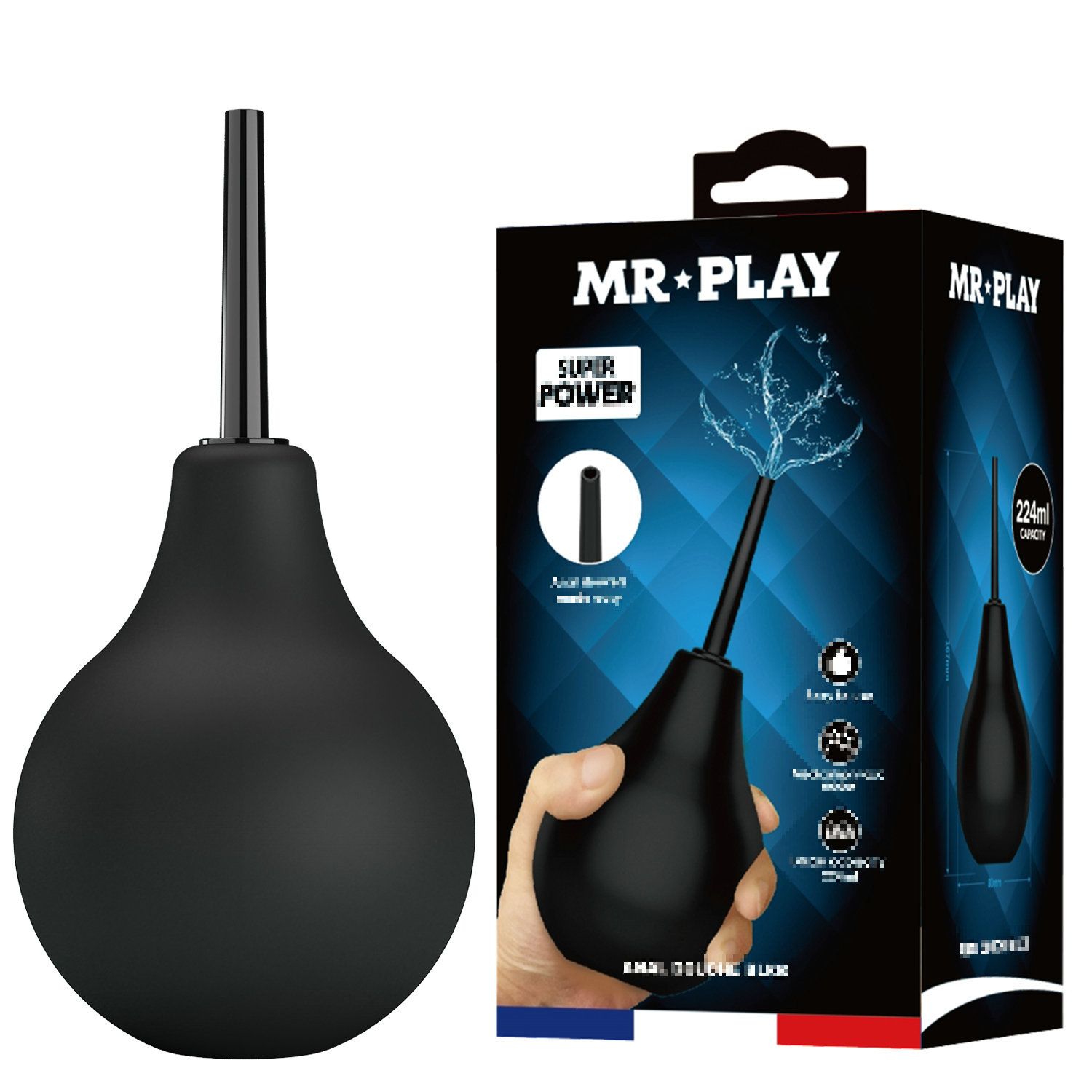 Dụng Cụ Vệ Sinh Hậu Môn Mr.Play A1 - Dung Tích 224ml