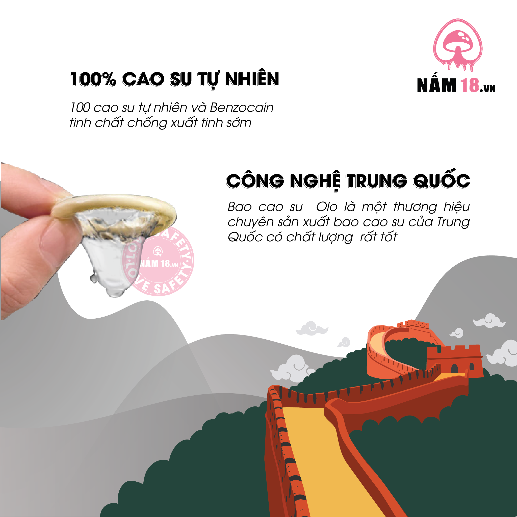 Bao Cao Su OLO Đen Siêu Mỏng, Hương Vani - Hộp 10 Cái