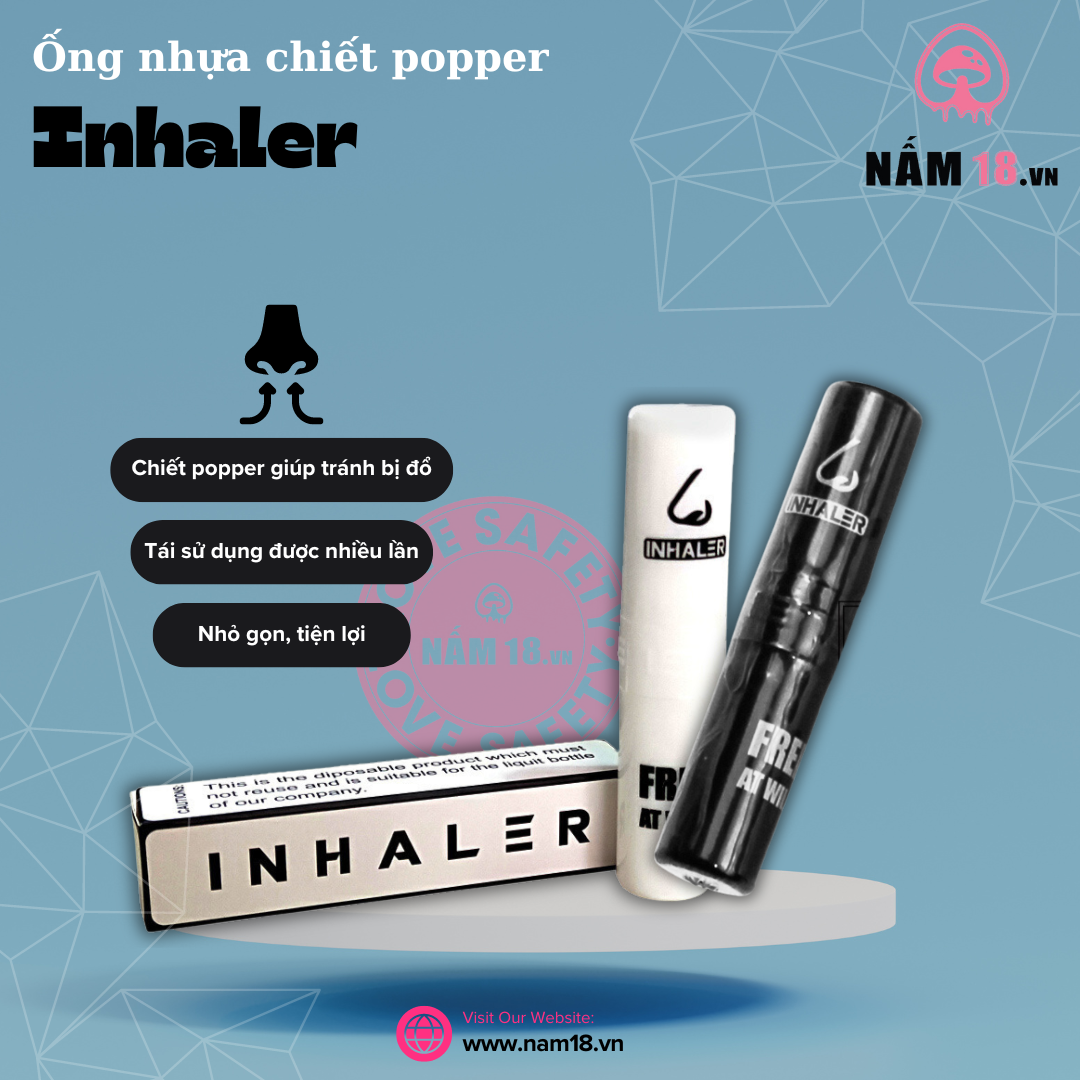 Ống Nhựa Chiết Popper Inhaler