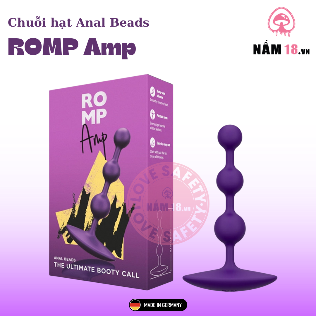 Chuỗi Hạt Kích Thích Hậu Môn Romp Amp