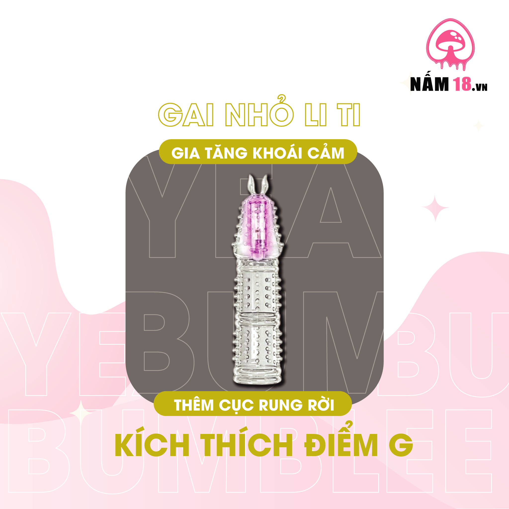 Đôn Dên Tăng Kích Thước Có Rung Yeain Bumblebee