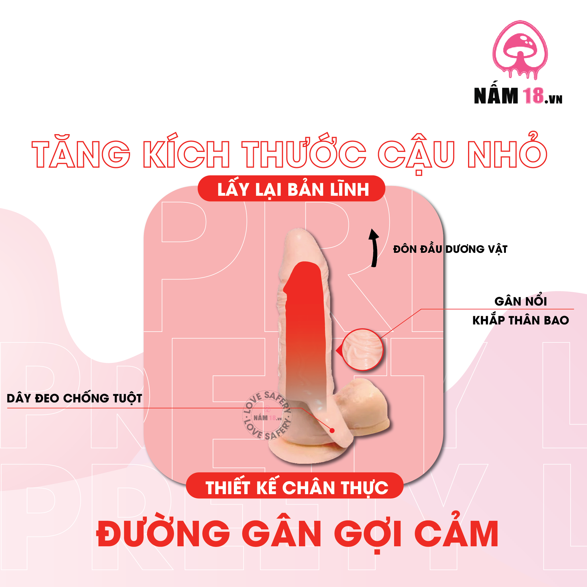 Đôn Dên Tăng Kích Thước Pretty Love Breyden 6.9