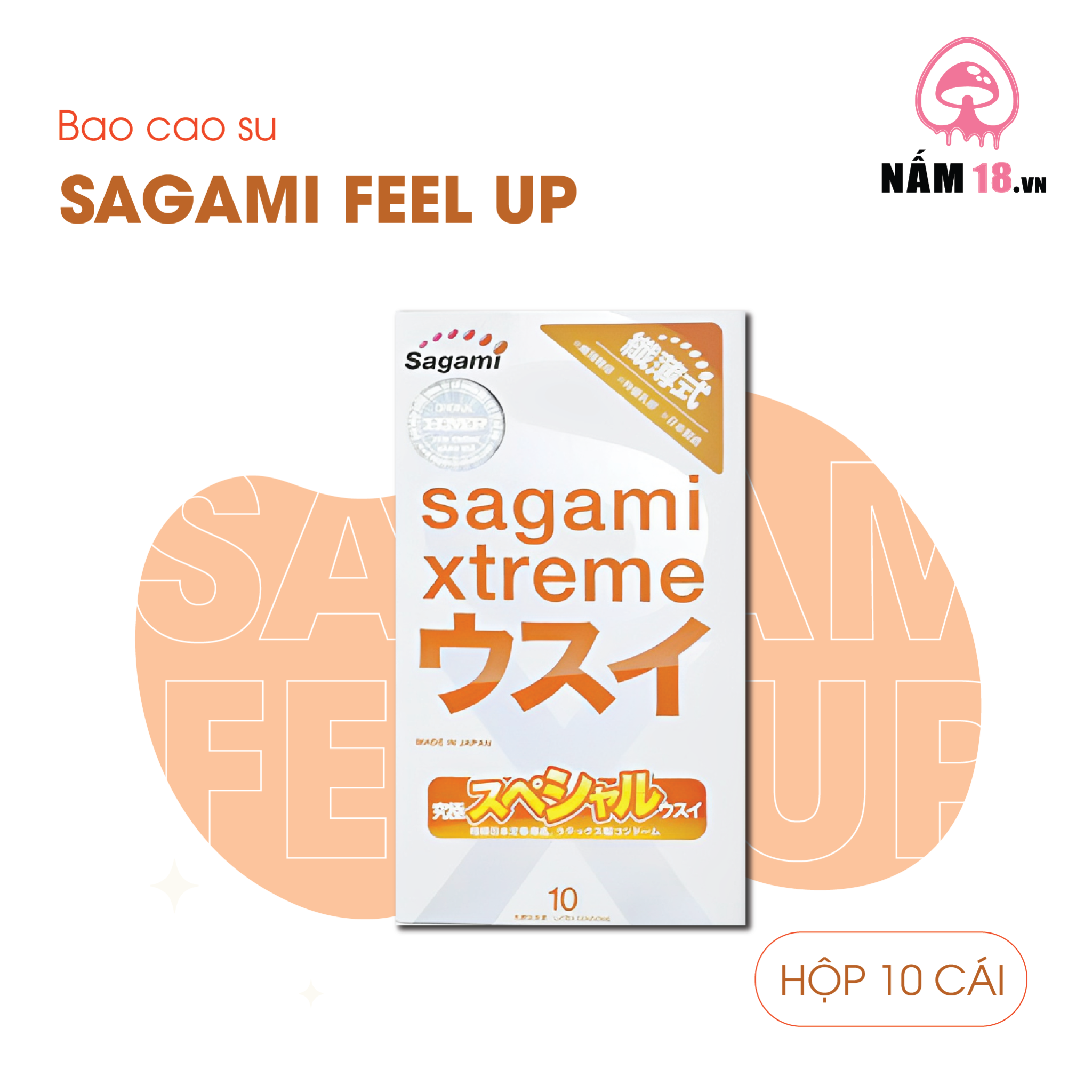 Bao Cao Su Siêu Mỏng Sagami Xtreme Super Thin