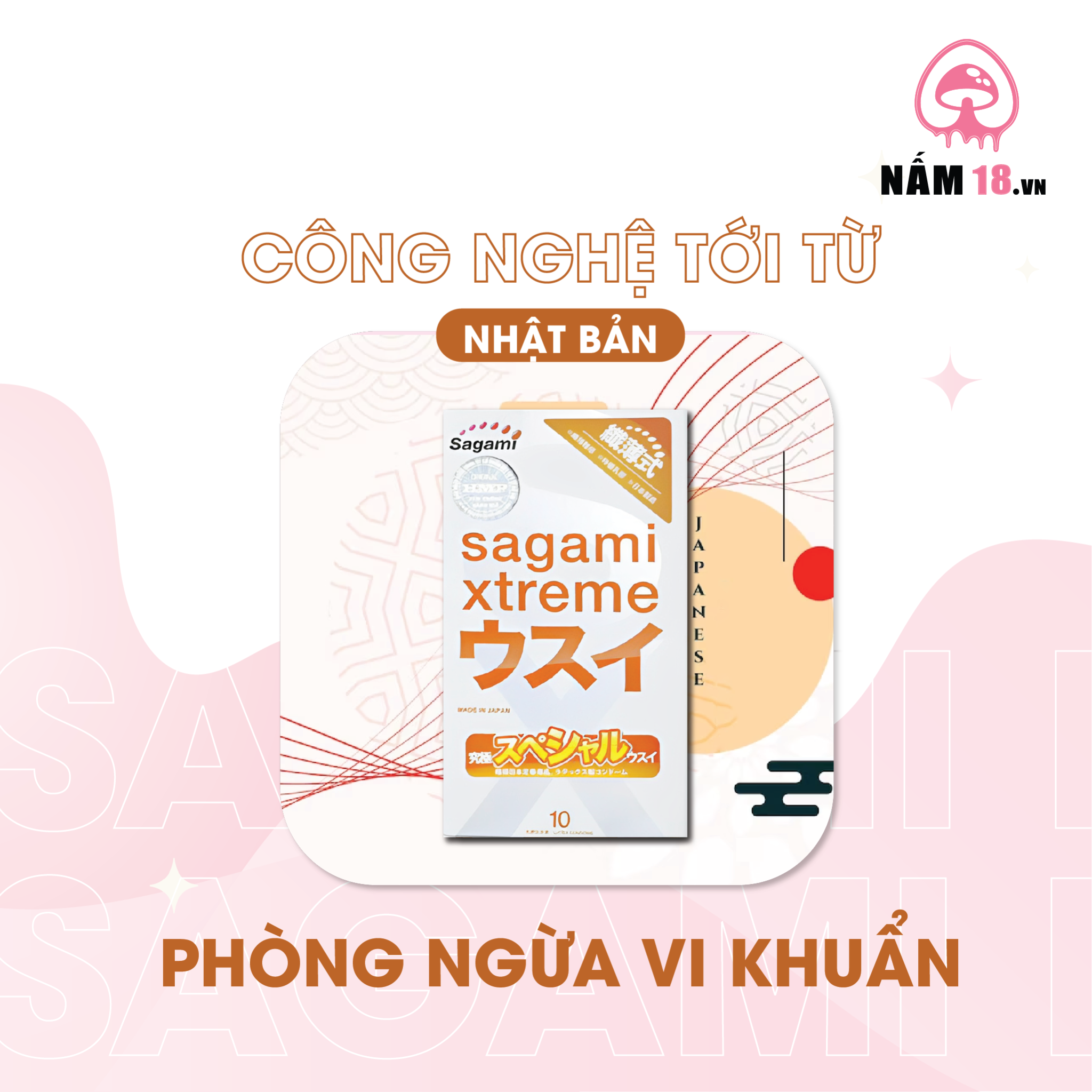 Bao Cao Su Siêu Mỏng Sagami Xtreme Super Thin