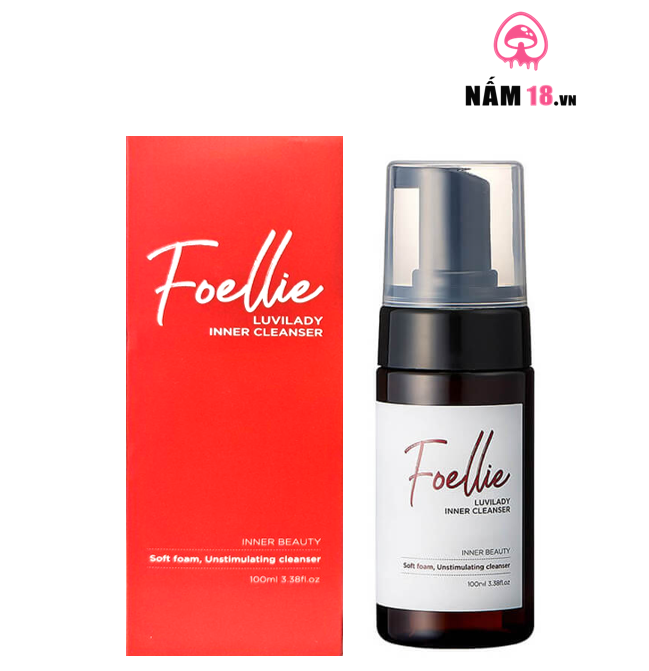 Dung Dịch Vệ Sinh Phụ Nữ Foellie Hương Nước Hoa Dạng Bọt - Chai 100ml