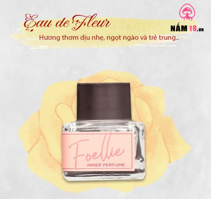 Nước Hoa Vùng Kín Foellie Hồng Eau De Fleur - Chai 15ml