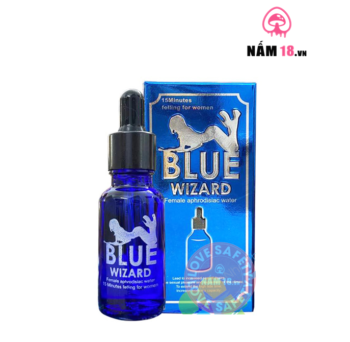 Nước Tăng Cường Sinh Lý Nữ Blue Wizard - Chai 20ml