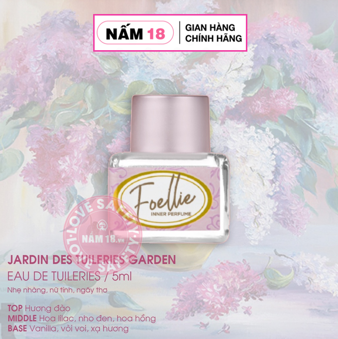 Nước Hoa Vùng Kín Foellie Eau De Tuileries - Chai 5ml