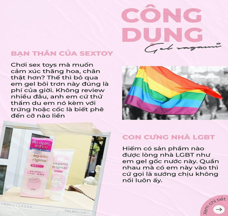 Gel Bôi Trơn Gốc Nước Sagami Orginal