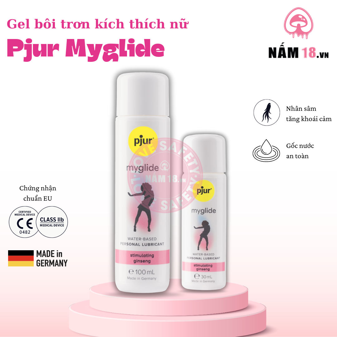 Gel Bôi Trơn Tăng Khoái Cảm Cao Cấp Pjur Myglide