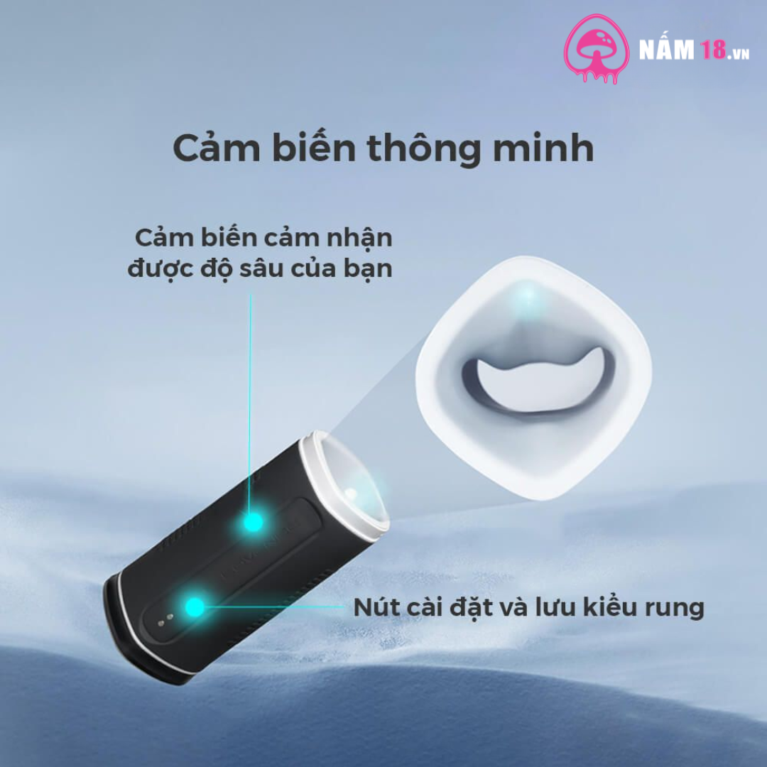 Âm Đạo Giả Lovense Calor Điều Khiển App