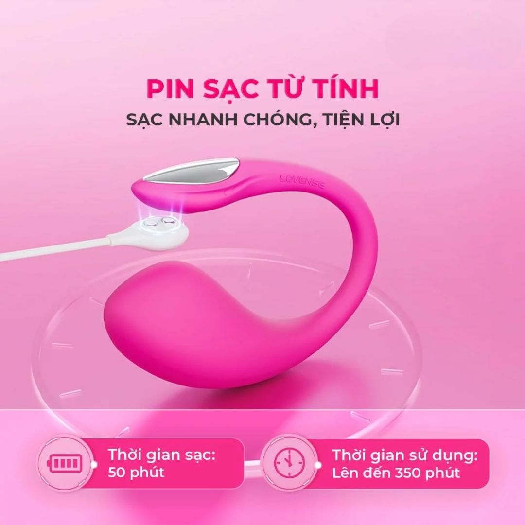 Trứng Rung Lovense Lush 4 Điều Khiển App