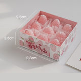 Set nến thơm tealight quả dâu tây Chillme phong cách Hàn Quốc dễ thương làm quà tặng sinh nhật decor trang trí