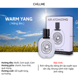  Xịt thơm quần áo Chillme hương nước hoa thơm mát 35ml 