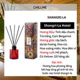  Tinh dầu thơm phòng khuyếch tán Chillme 100ml que gỗ khử mùi không khí thư giãn decor 