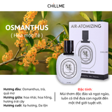  Xịt thơm quần áo Chillme hương nước hoa thơm mát 35ml 