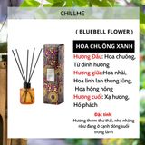  Tinh dầu thơm phòng khuyếch tán Chillme 100ml que gỗ khử mùi không khí thư giãn decor 