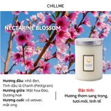  Nến thơm tinh dầu size L Chillme 785g sáp đậu nành không khói hương thơm thư giãn nhẹ nhàng 