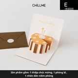 Thiệp 3d chúc mừng sinh nhật 3 chiều happy birthday quà tặng ý nghĩa cho người thân yêu kỷ niệm - HK8006