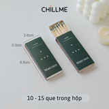 Phụ kiện nến thơm Chillme chăm sóc chuyên dụng trang trí decor