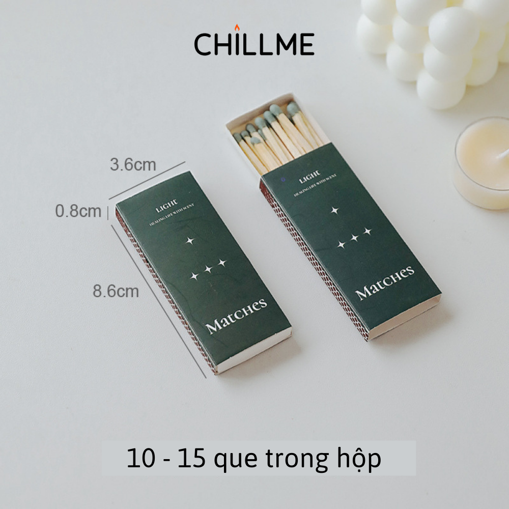 Phụ kiện nến thơm Chillme chăm sóc chuyên dụng trang trí decor