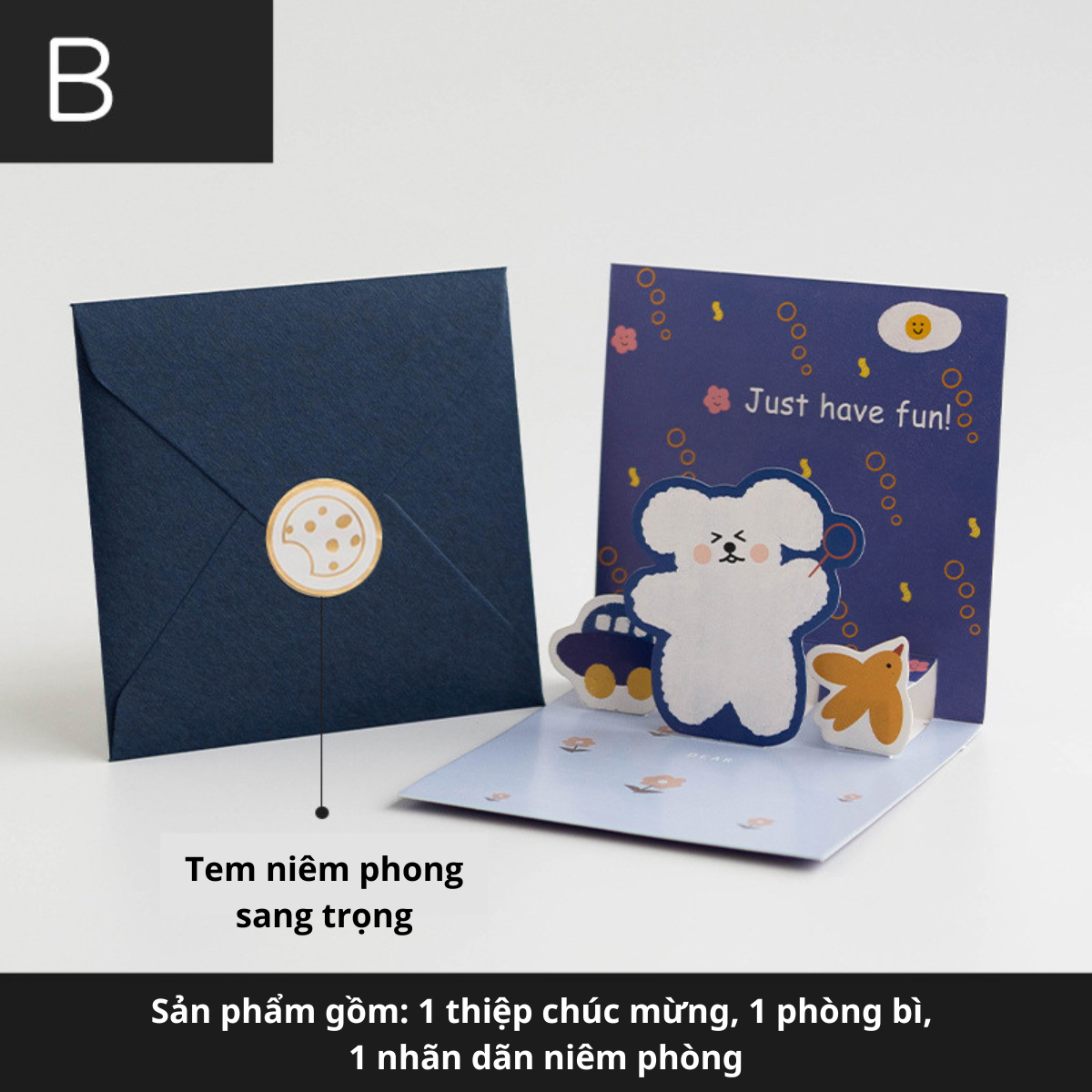 Thiệp chúc mừng 3d cao cấp giáng sinh sinh nhật lễ tình nhân nhiều mẫu đẹp hàn quốc