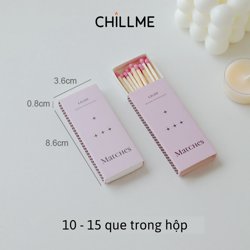 Phụ kiện nến thơm Chillme chăm sóc chuyên dụng trang trí decor