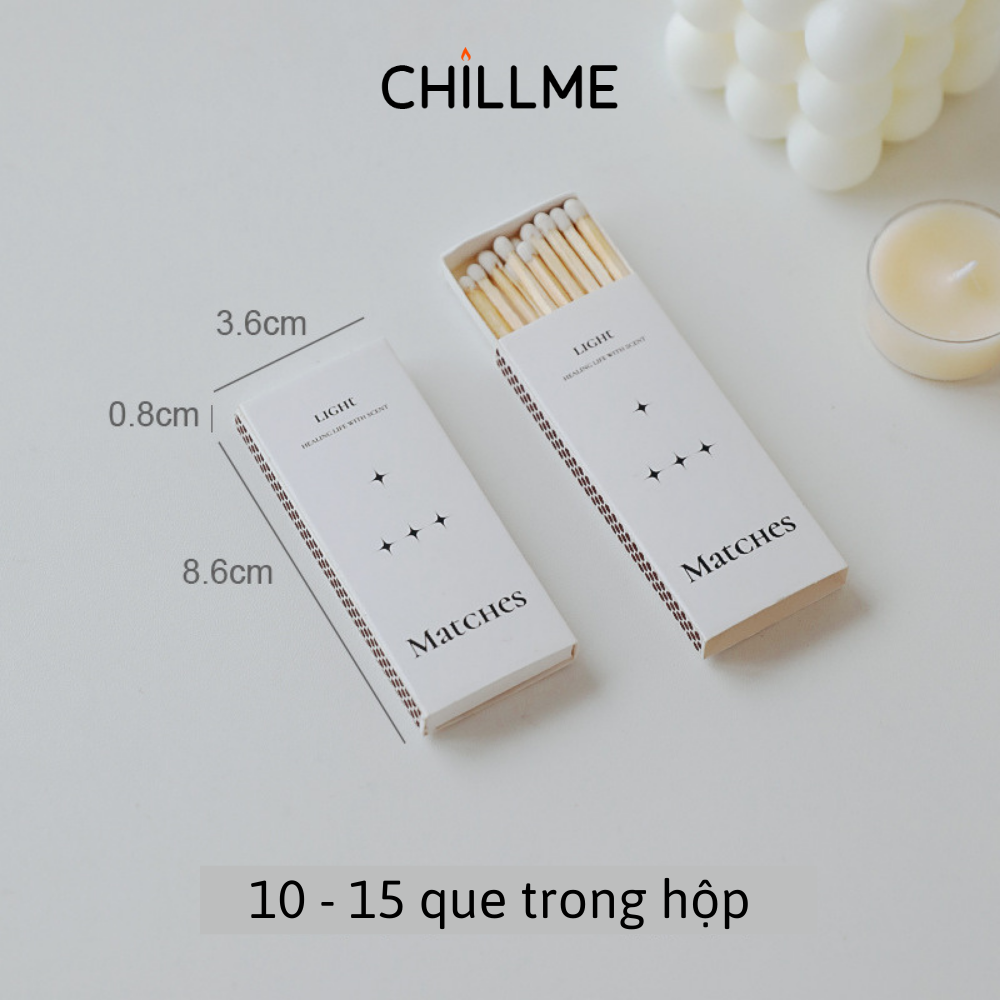 Phụ kiện nến thơm Chillme chăm sóc chuyên dụng trang trí decor