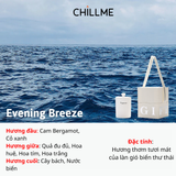 Nến thơm phòng quà tặng candle Chillme thạch cao thơm phòng ngủ decor khử mùi NTC01