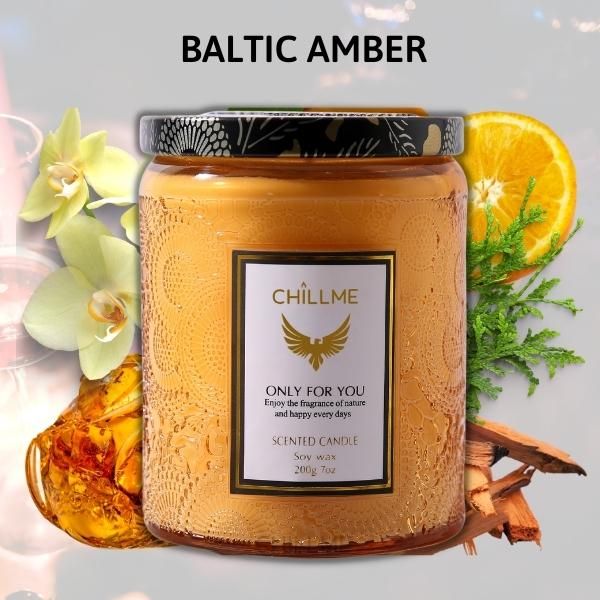  Nến Luxury Baltic Amber 