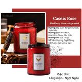 Nến Luxury Blackberry Rose & Oud