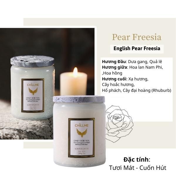  Nến Luxury English Pear & Freesia 