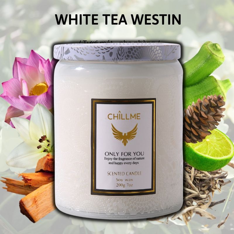  Nến Luxury White Tea Westin 