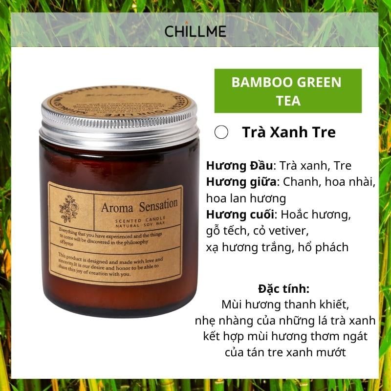  Nến thơm tinh dầu thiên nhiên chillme không khói thơm phòng ngủ an toàn decor đẹp mắt thư giãn Aroma 