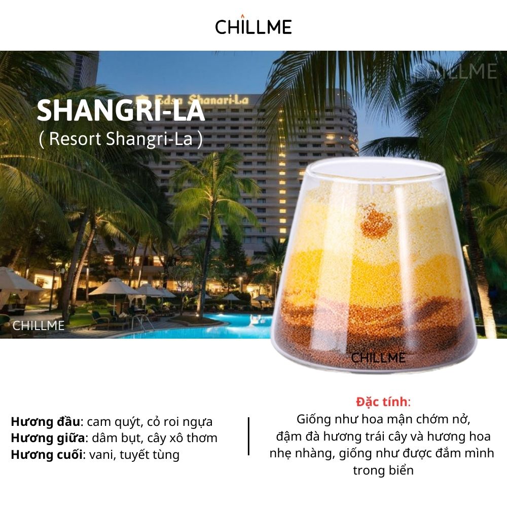 Nến thơm tranh cát Chillme handmade DIY làm quà tặng sinh nhật khử mùi phòng