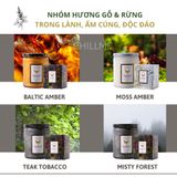  Nến thơm phòng tinh dầu chillme  Luxury 400g organic không khói dễ ngủ trang trí - LXR 