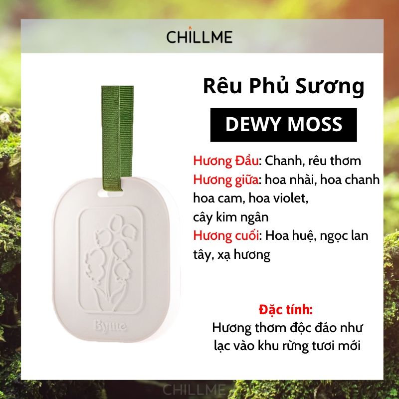 Sáp thơm phòng ngủ thạch cao Chillme khử mùi ô tô nhà vệ sinh đuổi muỗi hương nước hoa cao cấp